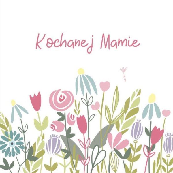 Etykietka Kochanej Mamie