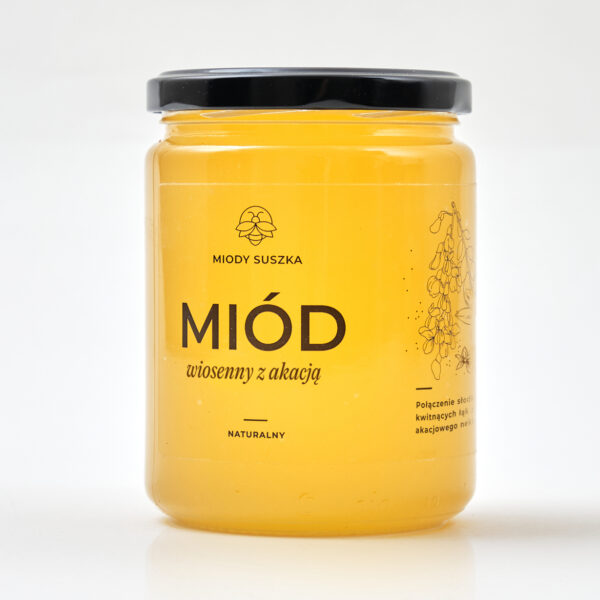 Miód wiosenny z akacją