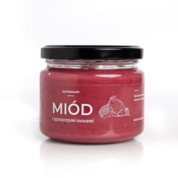 Miód z egzotycznymi owocami 350g