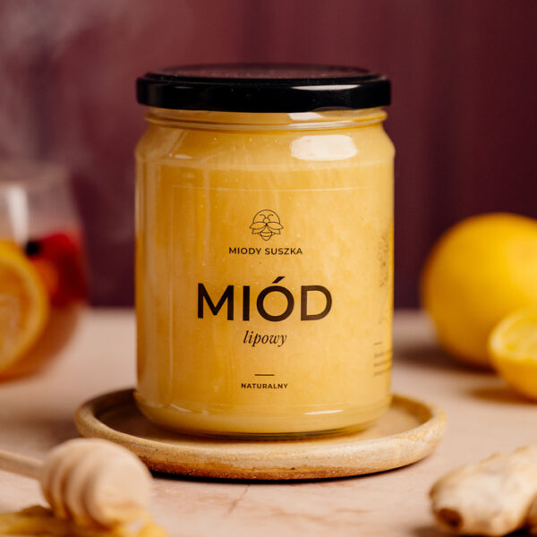 Miód lipowy naturalny z rodzinnej pasieki