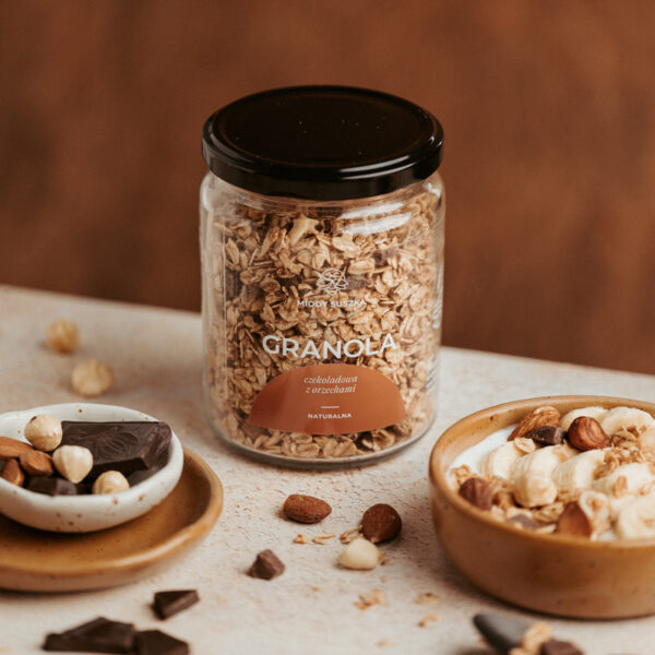 GRANOLA czekoladowa z orzechami